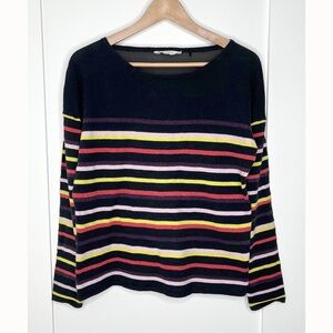NAF NAF Striped Sweater Fun Multicolour with Glitter Y2K
